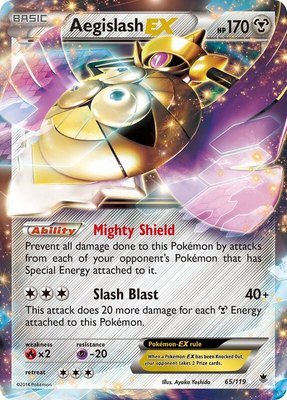 Aegislash EX, XY - Phantom Forces