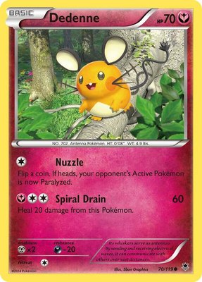Dedenne, XY - Phantom Forces