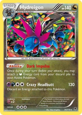 Hydreigon, XY - Phantom Forces