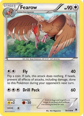 Fearow, XY - Phantom Forces
