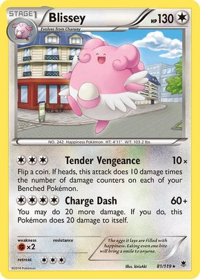 Blissey, XY - Phantom Forces