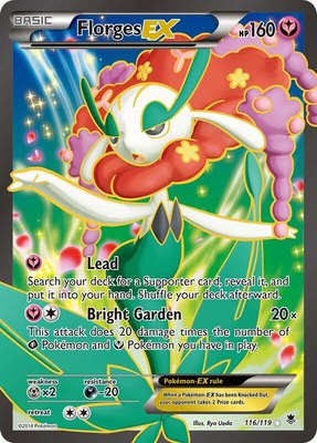 Florges EX (116 Full Art), XY - Phantom Forces