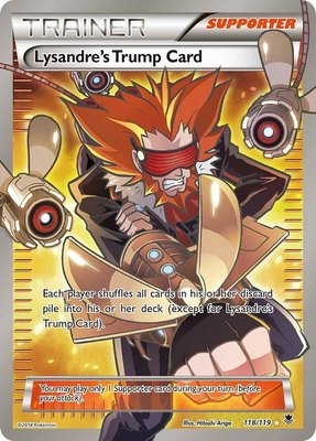 Lysandre's Trump Card (118 Full Art), XY - Phantom Forces