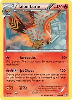 Talonflame (XY Phantom Forces), Deck Exclusives