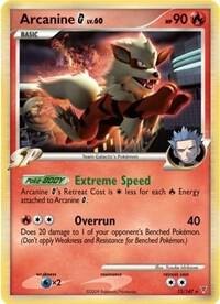 Arcanine G, Deck Exclusives