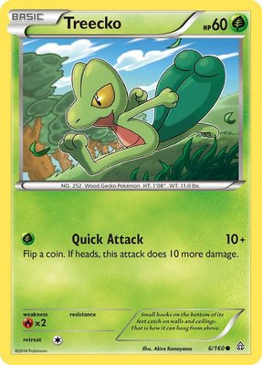 Treecko, XY - Primal Clash