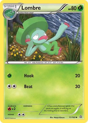 Lombre, XY - Primal Clash