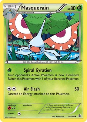 Masquerain, XY - Primal Clash
