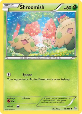 Shroomish, XY - Primal Clash