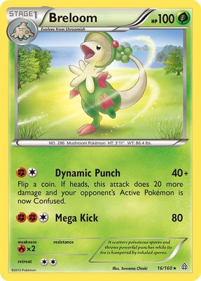Breloom, XY - Primal Clash