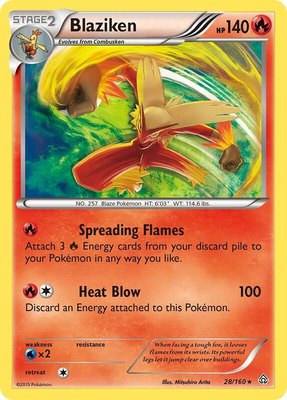 Blaziken, XY - Primal Clash
