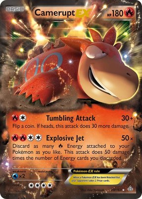 Camerupt EX, XY - Primal Clash