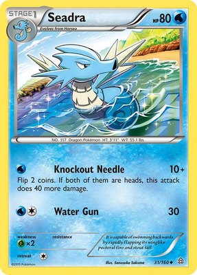 Seadra, XY - Primal Clash