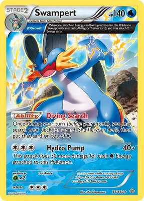 Swampert (Alpha), XY - Primal Clash