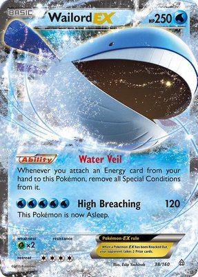 Wailord EX, XY - Primal Clash