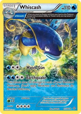 Whiscash (Alpha), XY - Primal Clash