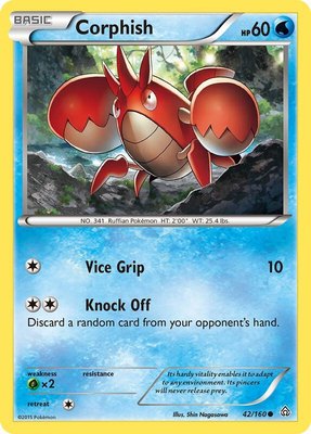 Corphish, XY - Primal Clash