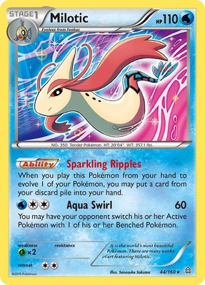 Milotic, XY - Primal Clash