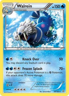 Walrein, XY - Primal Clash