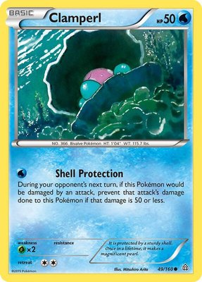 Clamperl, XY - Primal Clash