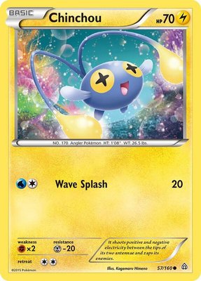 Chinchou, XY - Primal Clash