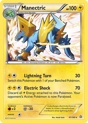 Manectric, XY - Primal Clash