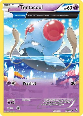 Tentacool (Alpha), XY - Primal Clash
