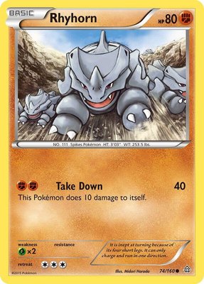 Rhyhorn, XY - Primal Clash