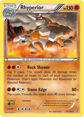 Rhyperior, XY - Primal Clash