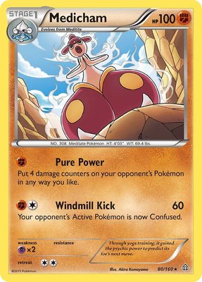 Medicham, XY - Primal Clash