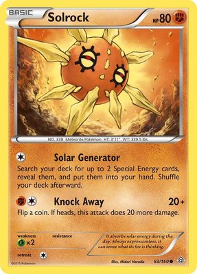 Solrock, XY - Primal Clash