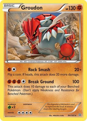 Groudon, XY - Primal Clash