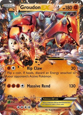 Groudon EX, XY - Primal Clash