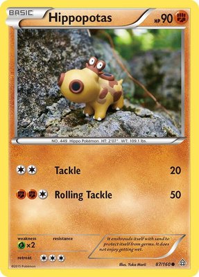 Hippopotas, XY - Primal Clash