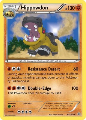 Hippowdon, XY - Primal Clash