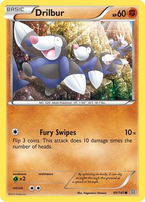 Drilbur, XY - Primal Clash