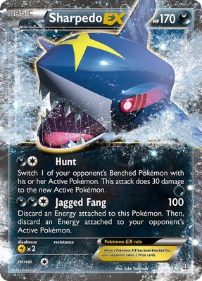 Sharpedo EX, XY - Primal Clash