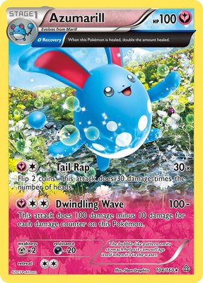 Azumarill (Alpha), XY - Primal Clash