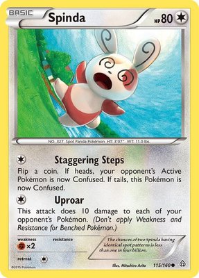 Spinda, XY - Primal Clash