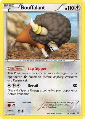 Bouffalant, XY - Primal Clash