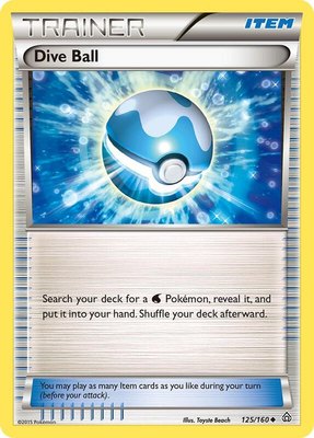 Dive Ball, XY - Primal Clash