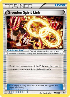 Groudon Spirit Link, XY - Primal Clash