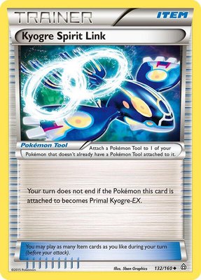 Kyogre Spirit Link, XY - Primal Clash