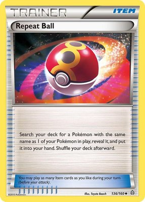 Repeat Ball, XY - Primal Clash
