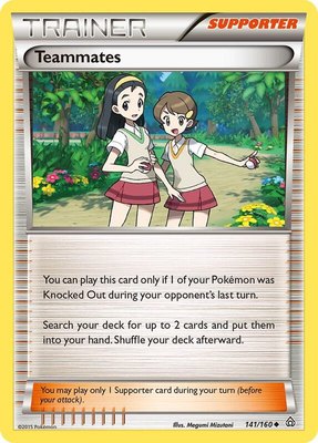 Teammates, XY - Primal Clash