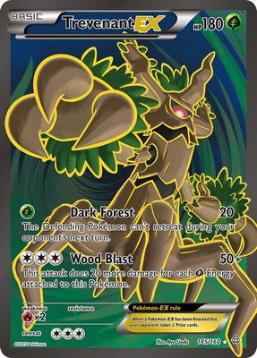 Trevenant EX (145 Full Art), XY - Primal Clash