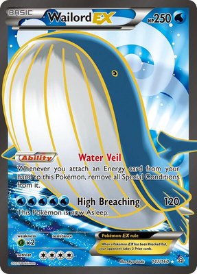 Wailord EX (147 Full Art), XY - Primal Clash