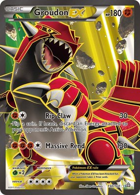 Groudon EX (150 Full Art), XY - Primal Clash