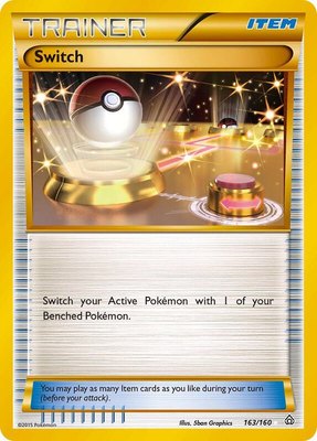 Switch (163 Secret Rare), XY - Primal Clash