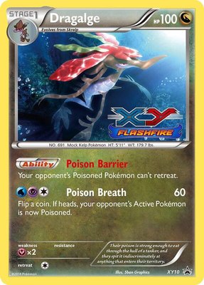 Dragalge (Prerelease), XY Promos
